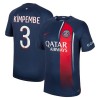 Paris Saint-Germain 2023-24 Kimpembe 3 Domácí - Fotbalové Dresy (S/S) Paris Saint-Germain 2023-24 Kimpembe 3 Domácí - Fotbalové Dresy (S/S)